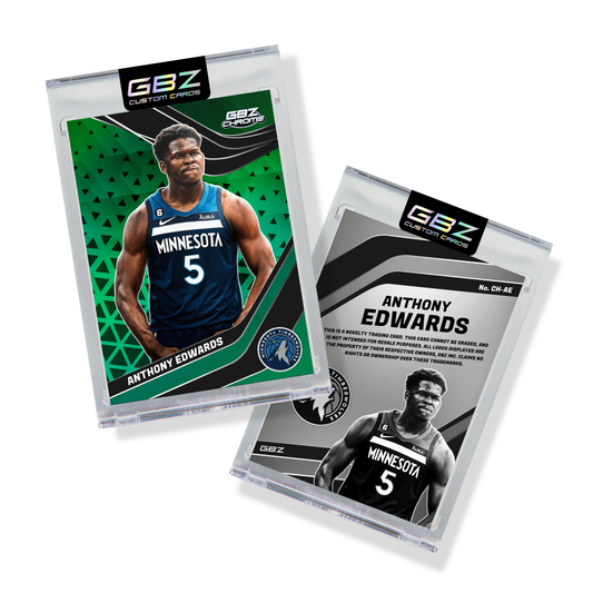 GBZ Chrome - Anthony Edwards - Green Refractor