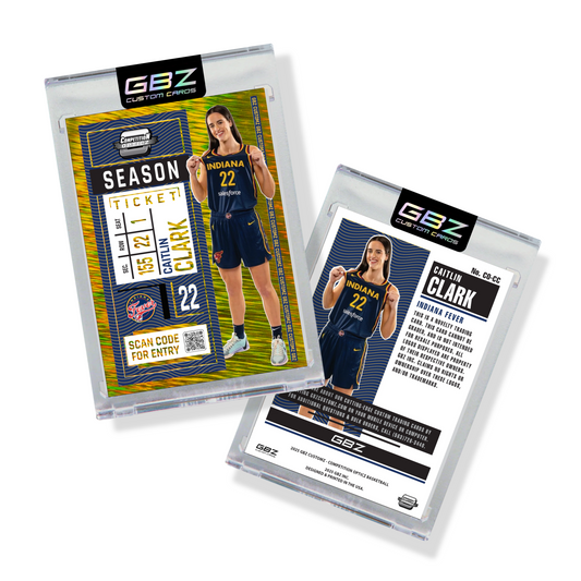 GBZ Competition Opticz - Caitlin Clark - Gold Shimmer