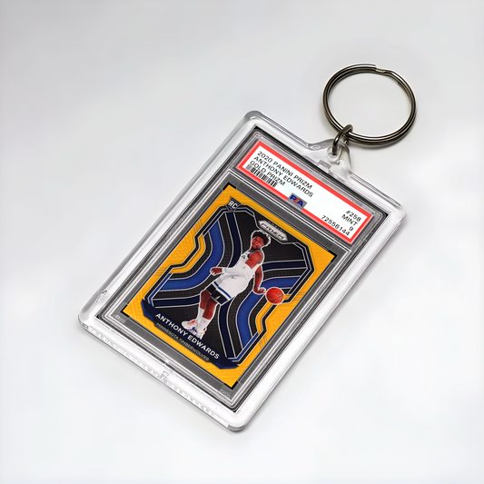 Anthony Edwards - Gold Prizm Keychain